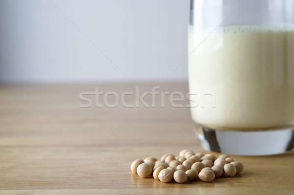 Soya Beans and Milk Stock photo © frannyanne