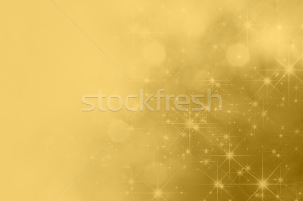 Gold Star Fade Background Stock photo © frannyanne