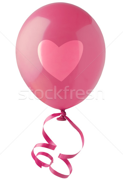 Stock photo: Valentines Love Heart Balloon