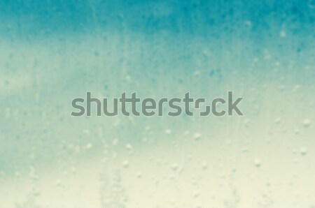 Raindrops on Window Background Blur Stock photo © frannyanne