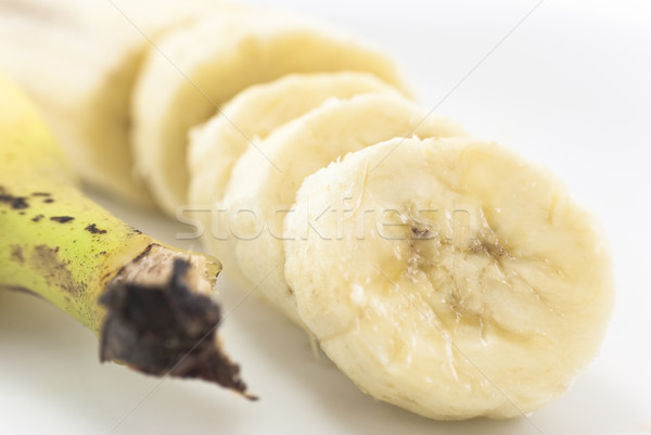 Sliced Banana and Banana Stalk Stock photo © frannyanne