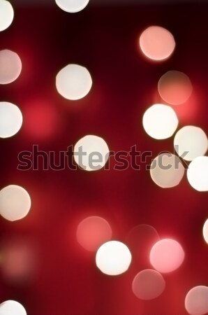 Red Bokeh Lights Stock photo © frannyanne