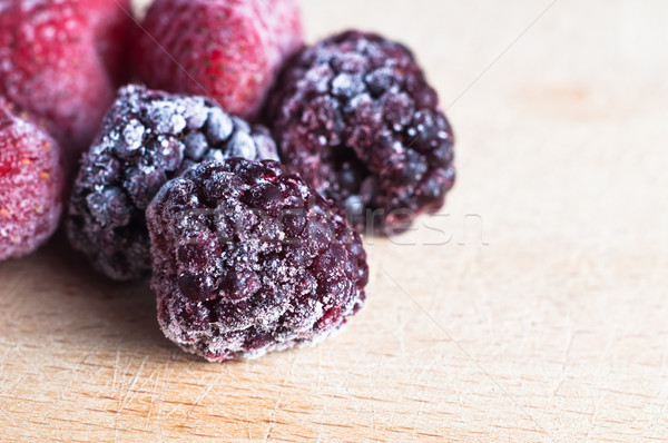 Frozen Berry Fruits Stock photo © frannyanne