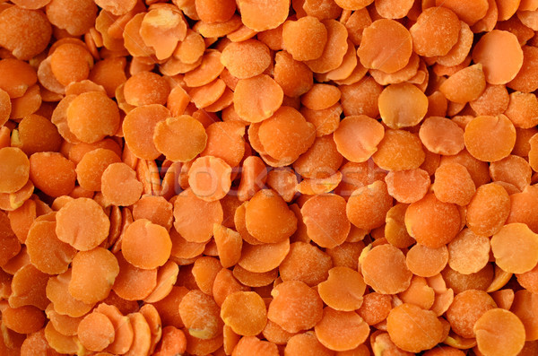 Stock photo: Red Lentils Background Texture