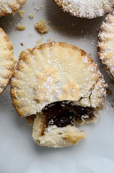 Christmas Mince Pies from Above Stock photo © frannyanne