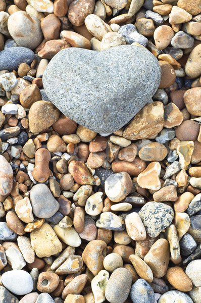 Heart Stone - Portrait Orientation Stock photo © frannyanne