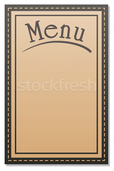 Vecteur restaurant menu design alimentaire art [[stock_photo]] © freesoulproduction