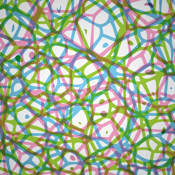 Vektor absztrakt színes bonyolult minta textúra Stock fotó © freesoulproduction