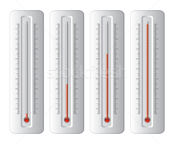vector set of thermometers Stock photo © freesoulproduction