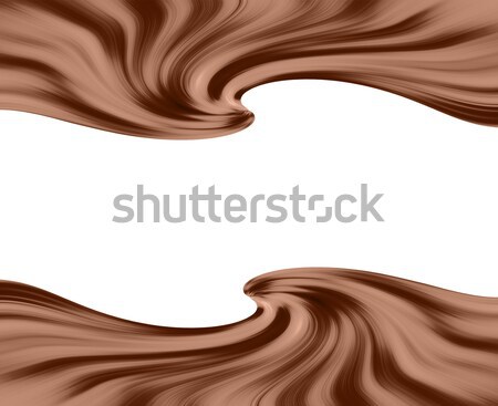 Schokolade swirl Essen abstrakten Design candy Stock foto © freesoulproduction