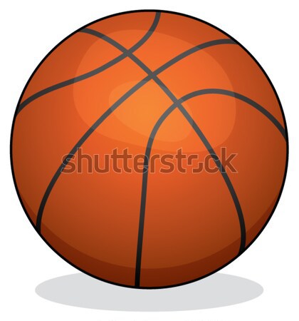 vector basket ball  Stock photo © freesoulproduction