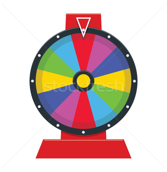 vector fortune wheel  Stock photo © freesoulproduction