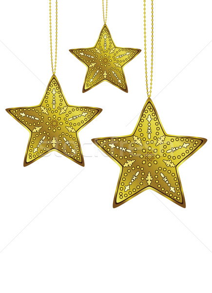 golden stars Stock photo © freesoulproduction