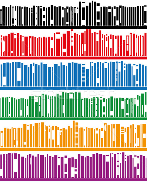 Vector boeken boekenplank grafische kantoor abstract Stockfoto © freesoulproduction