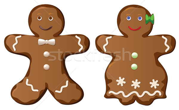 gingerbread cookies Stock photo © freesoulproduction
