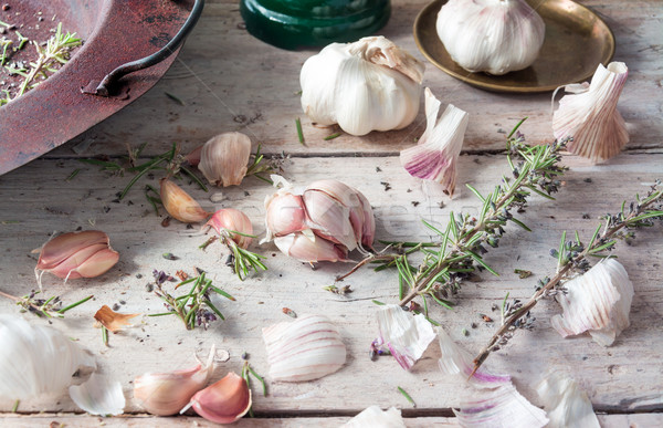 Garlic Stock photo © Freila