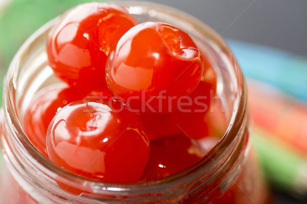 Cocktail maraschino cherries  Stock photo © Freila