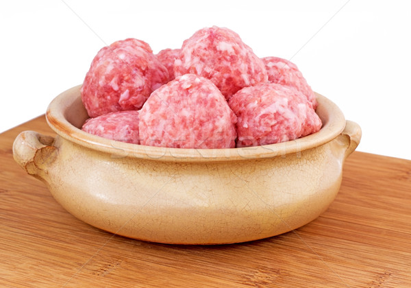  Meatballs Stock photo © Freila