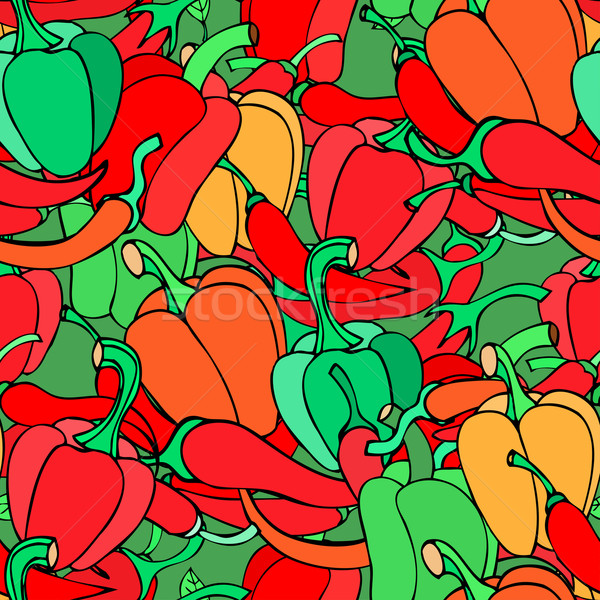 Pattern pepe sfondo cottura disegno Foto d'archivio © frescomovie