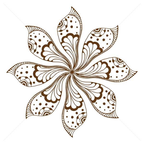 Dekorativ Ornament Elemente Mandala Vektor islam Stock foto © frescomovie