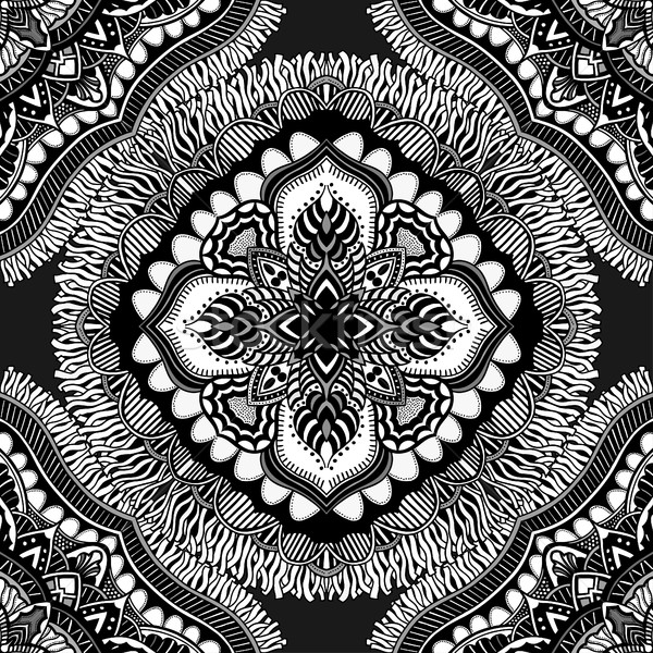 Vector fara sudura mandala Imagine de stoc © frescomovie