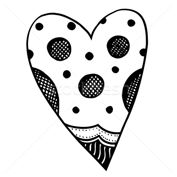 heart shaped pattern Stock photo © frescomovie