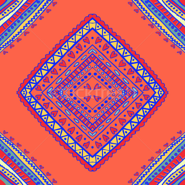 Geometric seamless pattern.  Stock photo © frescomovie