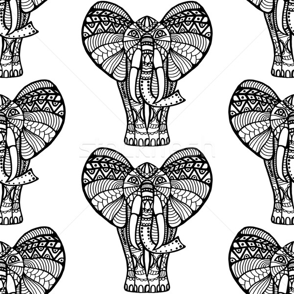 Seamless pattern Stock photo © frescomovie