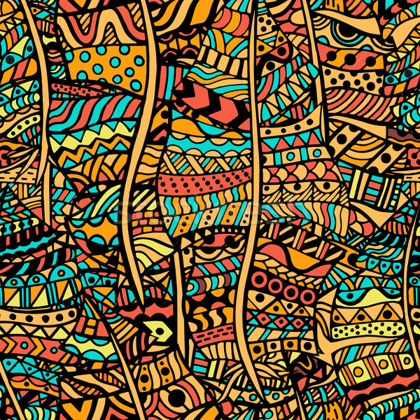 ethnic pattern vector illustration Stock photo © frescomovie