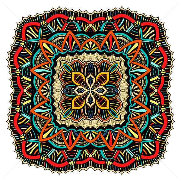 Ornate eastern mandala Stock photo © frescomovie