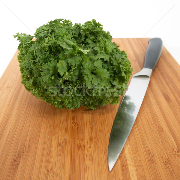 Perejil verde cuchillo árbol dulce Foto stock © frescomovie