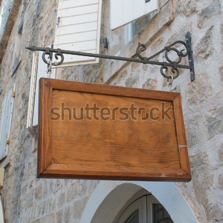 signboard. Stock photo © frescomovie