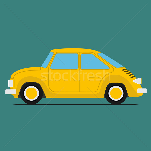 Yellow Sport car Stock photo © frescomovie