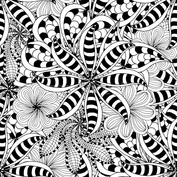 Ornament model fara sudura abstract tribal Imagine de stoc © frescomovie