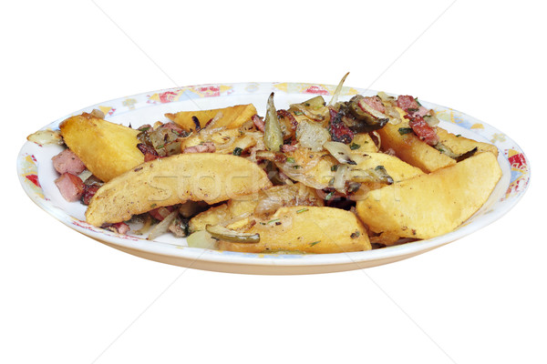 food on plate Stock photo © frescomovie
