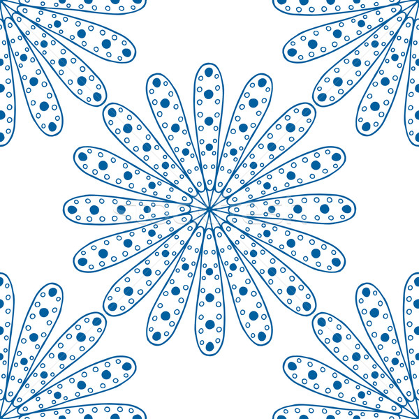 Blue seamless pattern.  Stock photo © frescomovie