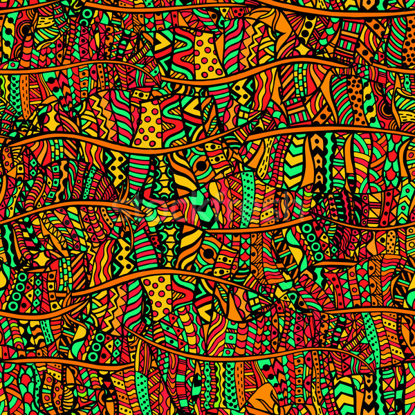 ethnic pattern vector illustration Stock photo © frescomovie