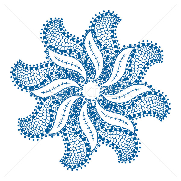 Stock photo: Rosette ornament