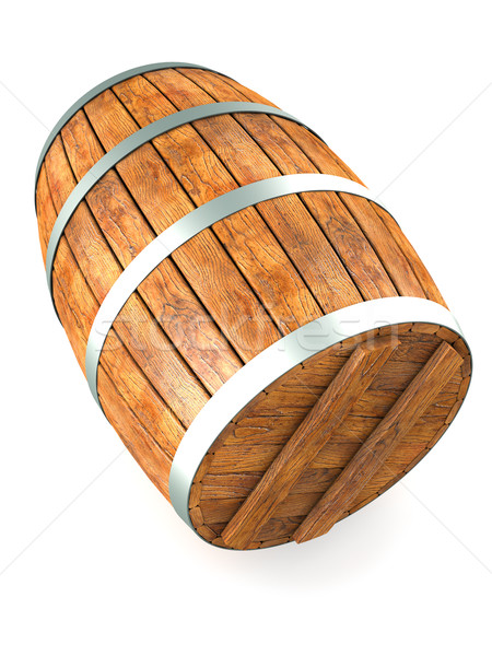 Wooden barrel Stock photo © frescomovie