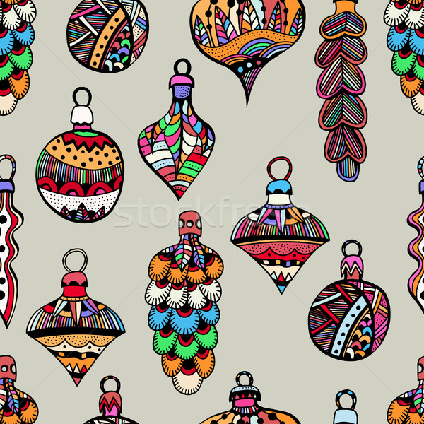 Colored Seamless pattern Stock photo © frescomovie
