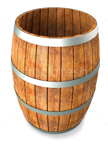 Wooden barrel Stock photo © frescomovie