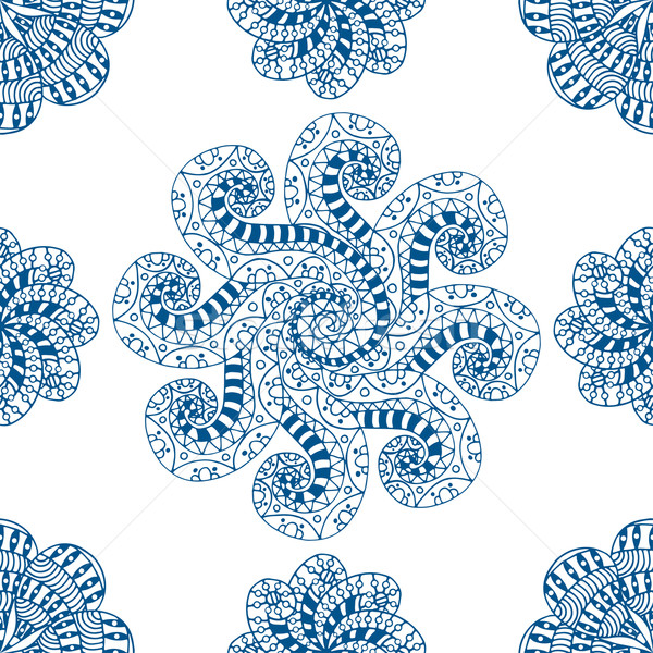 Blue pattern. Stock photo © frescomovie