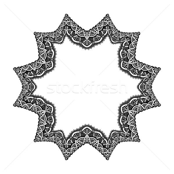 Set geometric cadru abstract proiect Imagine de stoc © frescomovie