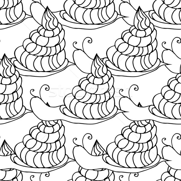 snail background Stock photo © frescomovie