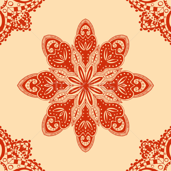 Red seamless pattern Stock photo © frescomovie