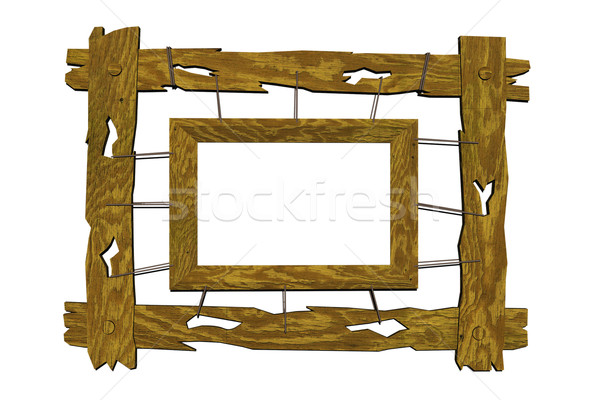 Old frame Stock photo © frescomovie