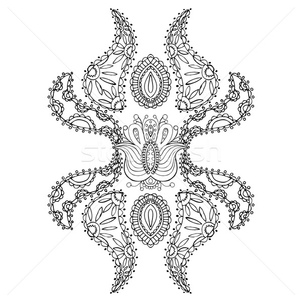 Rosette ornament. Stock photo © frescomovie