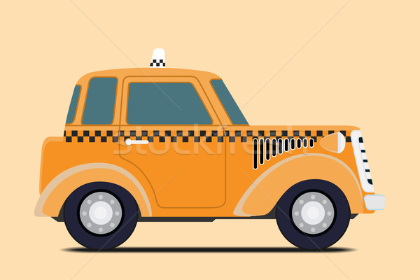 Vintage Taxi. Stock photo © frescomovie