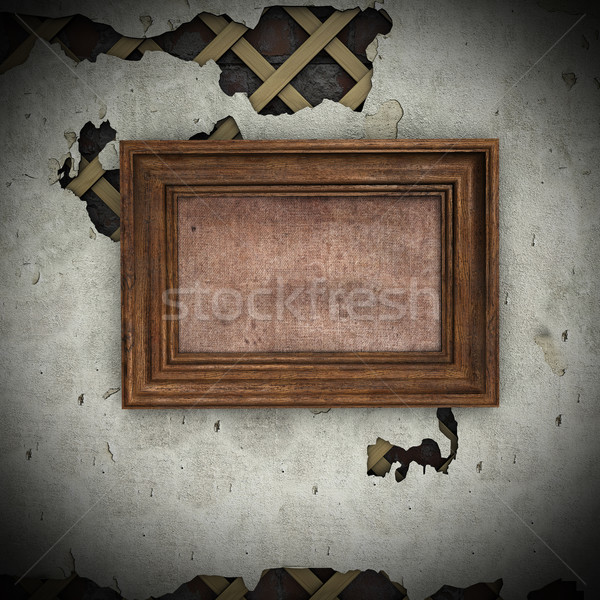 wooden sign Stock photo © frescomovie