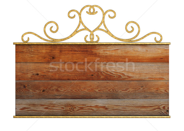 Old signboard Stock photo © frescomovie